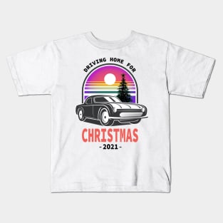 Driving home for Christmas Kids T-Shirt